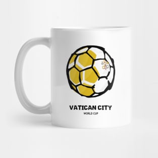 Vatican City Football Country Flag Mug